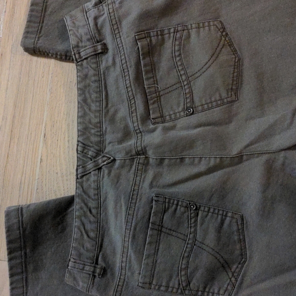 Tribal Jeans Stretch-Extensible Khaki Color Size 10P - Picture 5 of 5